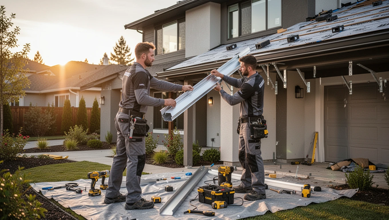 Seamless Gutter Installation